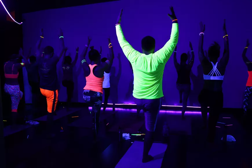 Blacklight Yoga at Wild Thing Yoga