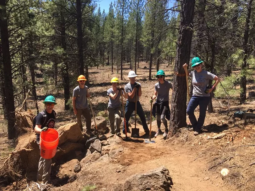 Trail work is fun!