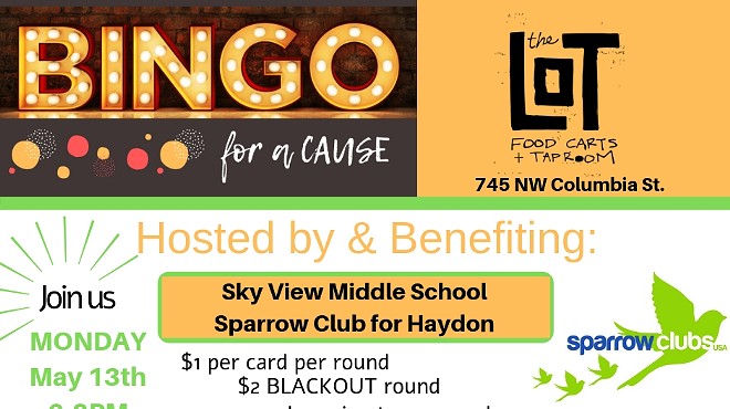 BINGO For A Cause - Sky View Middle School Sparrow Club