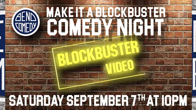 Image: The Comedy Section at Blockbuster Returns!