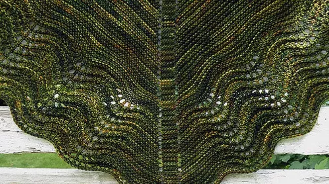 Image: My First Shawl: Multnomah
