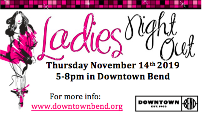 Ladies Night Out in Downtown Bend