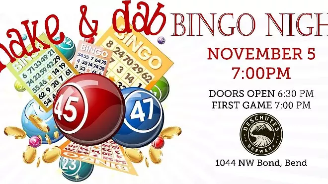 Image: Shake and Dab Bingo Night