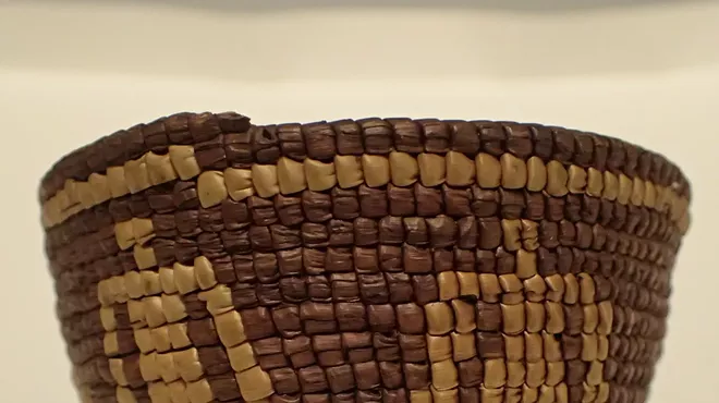 Image: Winter Art Series: Indigenous Basket Drawing
