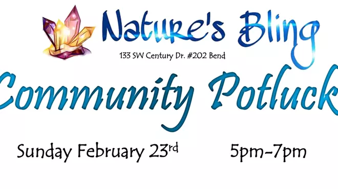 Image: Nature's Bling Community Potluck & Mingle