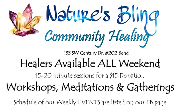 Image: Nature's Bling Healing Schedule