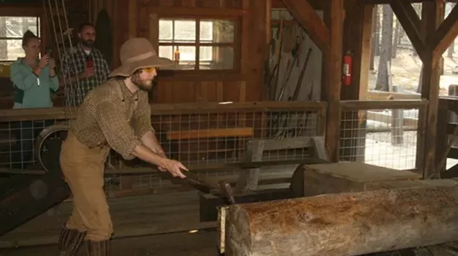 Image: Lazinka Sawmill Demonstration