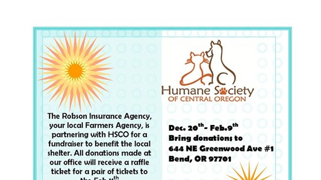 Humane Society Wish List Fundraiser