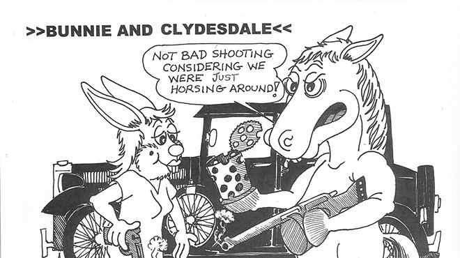 TGIF—Bunnie and Clydesdale