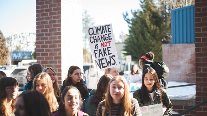 Scenes from the Youth Climate Strike