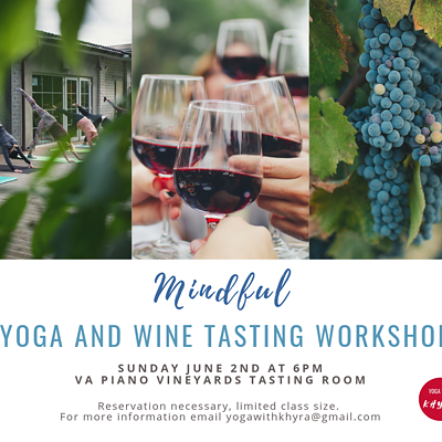 Mindful Yoga and Wine Tasting Workshop