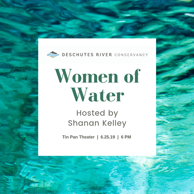 Laughs, drinks, and water wisdom hosted by Shanan Kelley