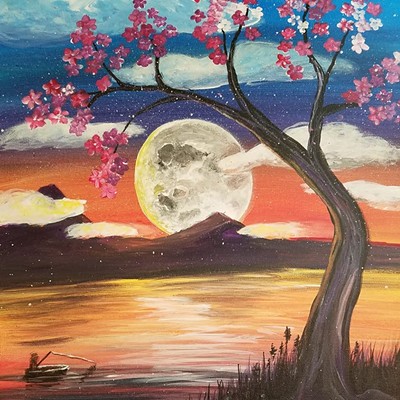 Artventure with Judy - Full Moon Paint Night