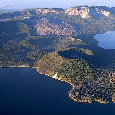 Paulina Lake and East Lake, Newberry National Volcanic Monument