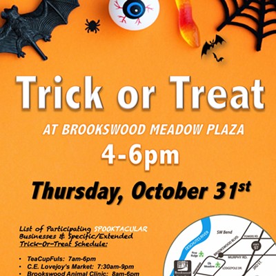 Trick or Treat At Brookswood Meadow Plaza on Halloween!