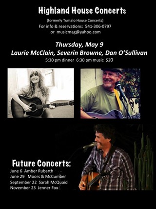 Severin Browne, Laurie McClain & Dan O'Sullivan House Concert