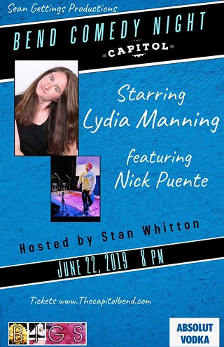 Comedy night with Lydia Manning