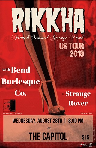 Rikkha & Bend Burlesque Co., Strange Rover