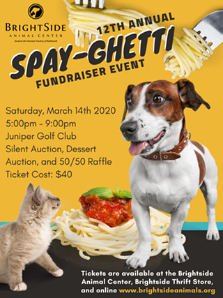 Image: BrightSide's 12th Annual Spay-ghetti Fundraiser