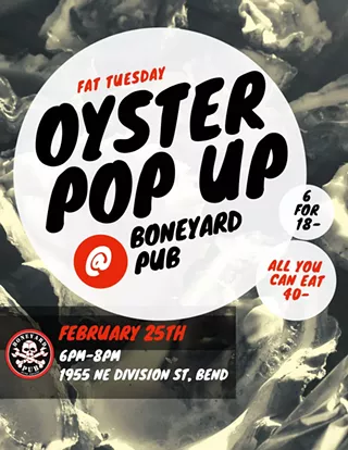 Image: Fat Tuesday Oyster Pop Up