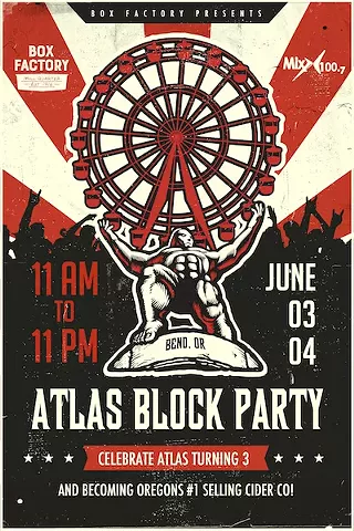 Image: ATLAS Cider + Box Factory Block Party