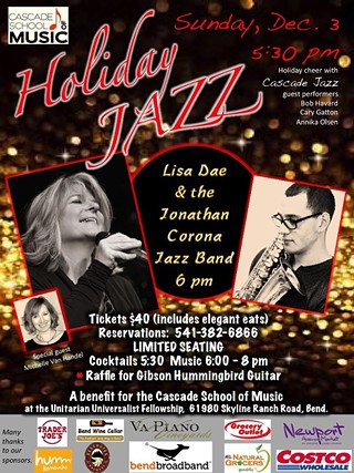 Holiday Jazz with Lisa Dae & Jonathan Corona Trio