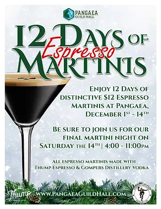 Image: 12 Days of Espresso Martinis
