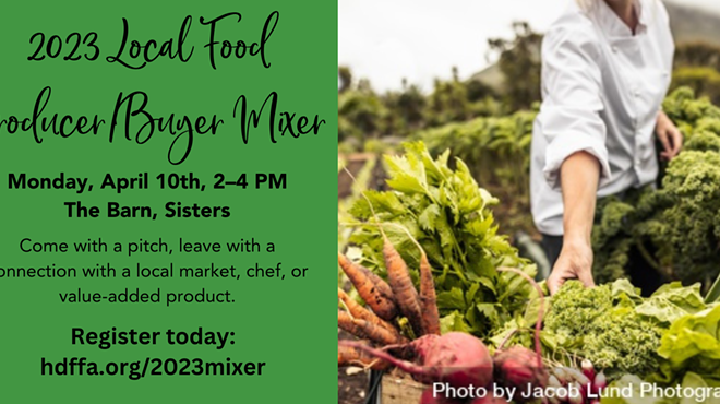 Image: 2023 Local Food Producer/Buyer Mixer