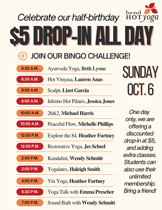 Image: $5 Yoga Classes!