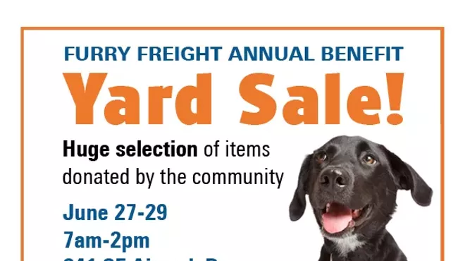 Image: 8th Annual Yard Sale Benefiting Furry Freight
