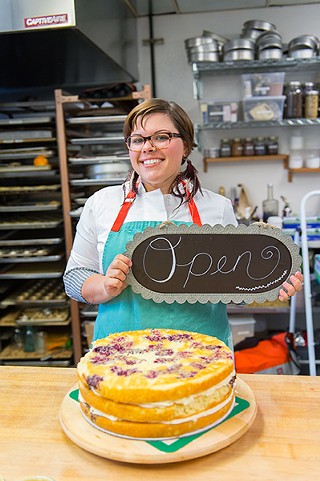 A new bakery, another inch on the waistline