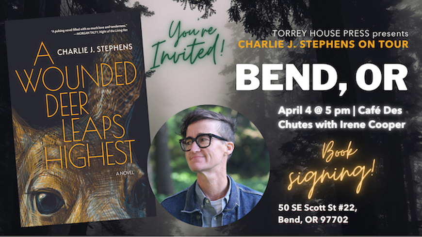 Reading & Conversation with author Charlie J. Stephens