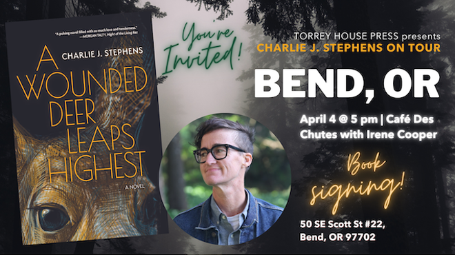 A Wounded Deer Leaps Highest: A Reading and Conversation with Charlie J. Stephens and Irene Cooper
