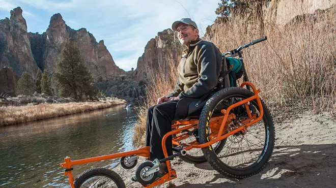 Image: Accessible Smith Rock Tour with AdvenChair