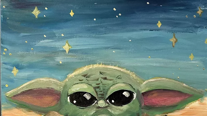 Image: Adult Slightly Nerdy Paint Nights at Modern Games