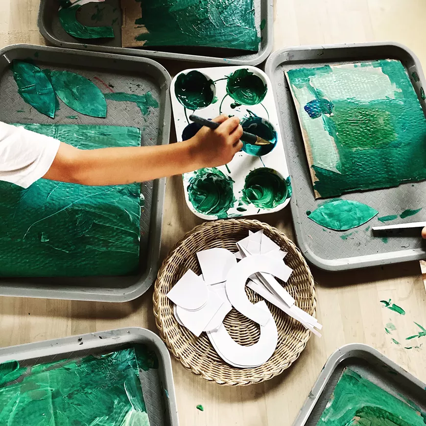 Green Collage Workshop