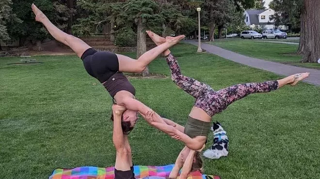 Image: All Levels Acroyoga Class