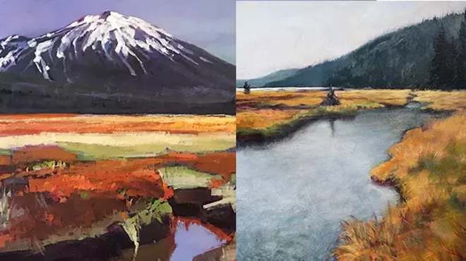 Image: April Show at Tumalo Art Co. Tracy Leagjeld & Susan Luckey Higdon
