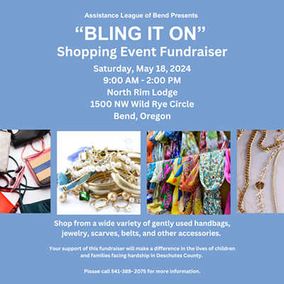 Assistance League "Bling It On" Shopping Fundraiser