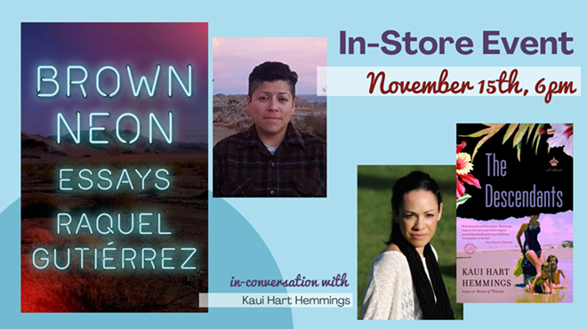 Image: Author Event: "Brown Neon" by Raquel Gutierrez