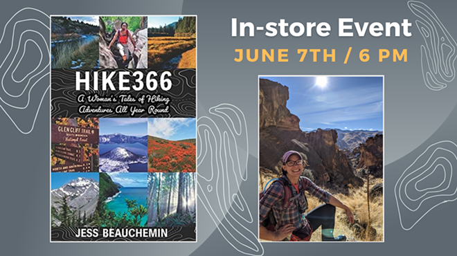 Image: Author Event: Hike366: A Woman's Tales of Hiking Adventures All Year Round by Jess Beauchemin