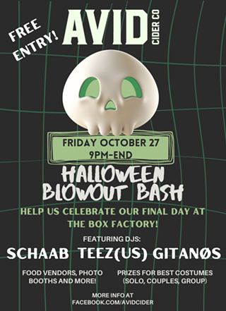 Image: Avid's Halloween Blowout Bash
