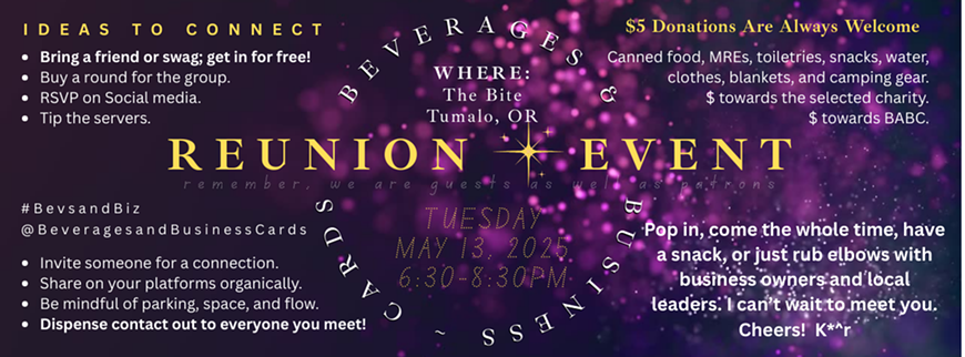 Details for Reunion event Tumalo