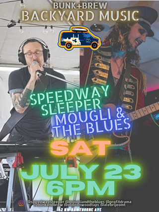Backyard Music w/ Speedway Sleep & Mougli and the Blues