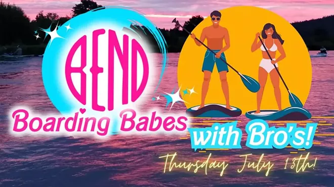 Image: Bend Boarding Babes Paddle with Bro's.. Munch n'Music Concert!