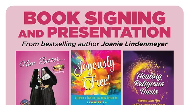 Image: Bestselling author, Joanie Lindenmeyer, book signing and presentation