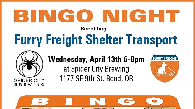 Image: Bingo Night Benefiting Furry Freight Shelter Transport