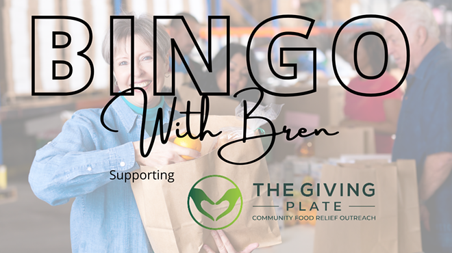 Image: Bingo with Bren Supporting The Giving Plate