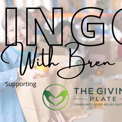 Image: Bingo with Bren Supporting The Giving Plate