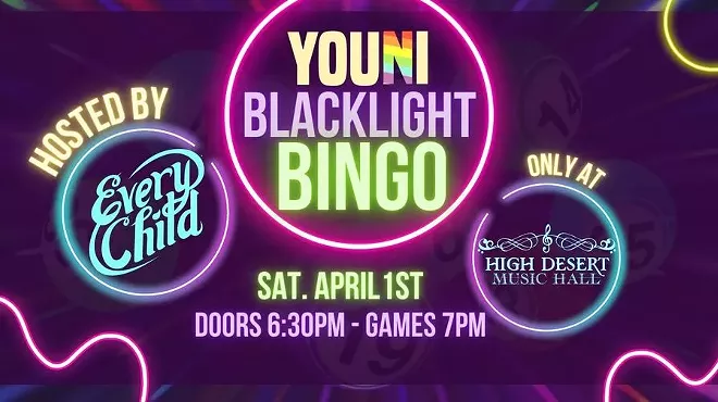Image: Blacklight BINGO Charity for Every Child Central Oregon